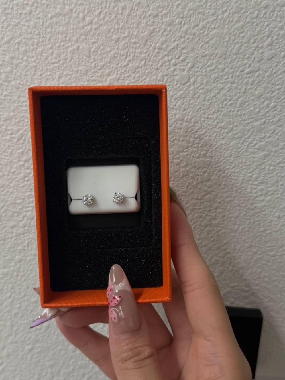 1 CT Moissanite Studs